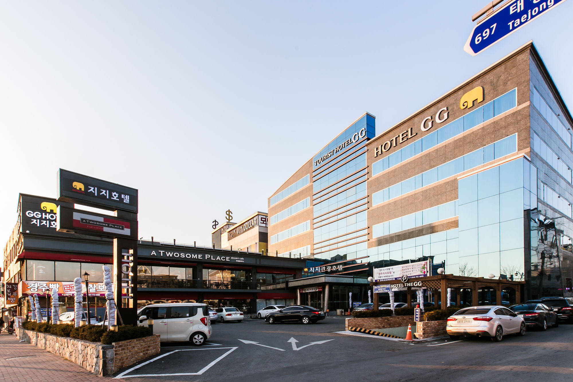 Gyeongju Gg Tourist Hotel Exterior foto